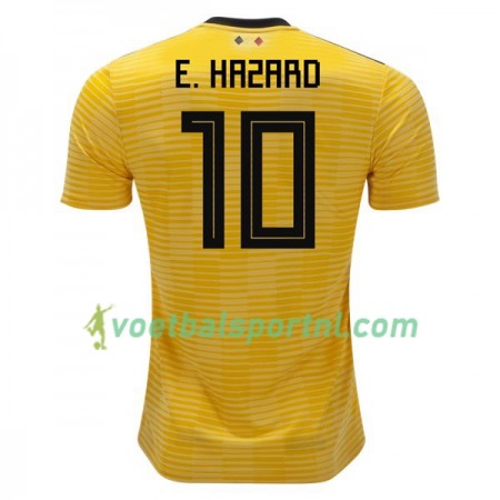 België E.Hazard 10 Uit Shirt WK voetbal 2018